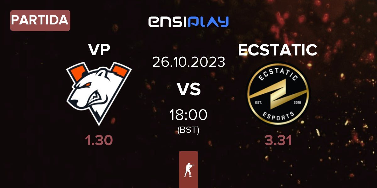 Partida Virtus.Pro VP vs ECSTATIC | 26.10