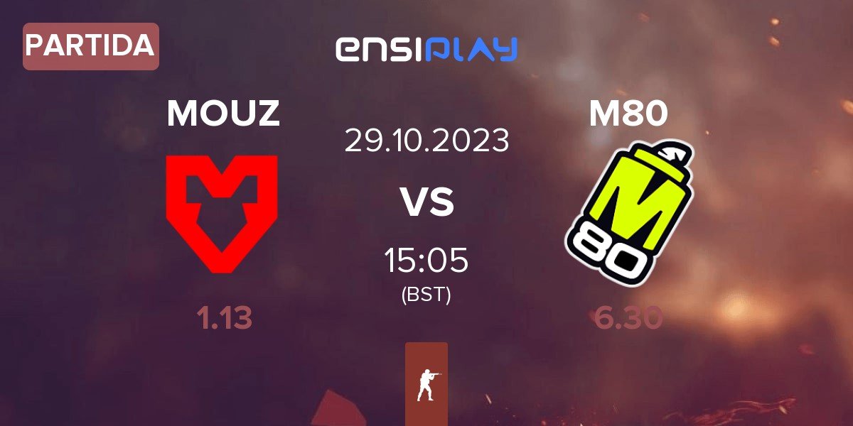 Partida MOUZ vs M80 | 29.10