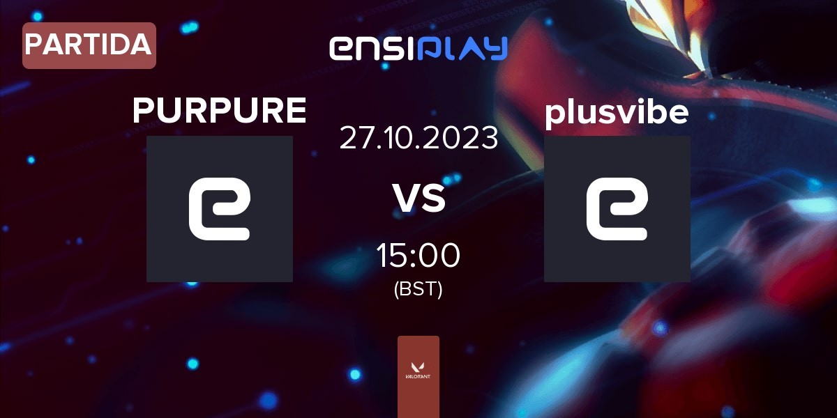 Partida PURPURE vs plusvibe | 27.10