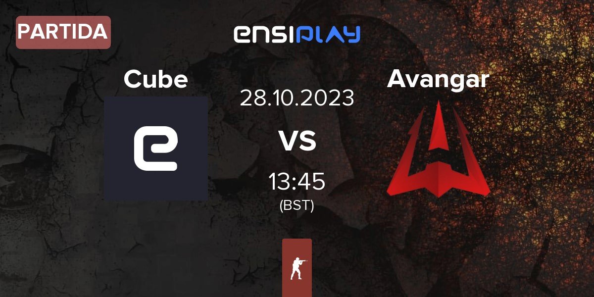 Partida Cube vs Avangar | 28.10