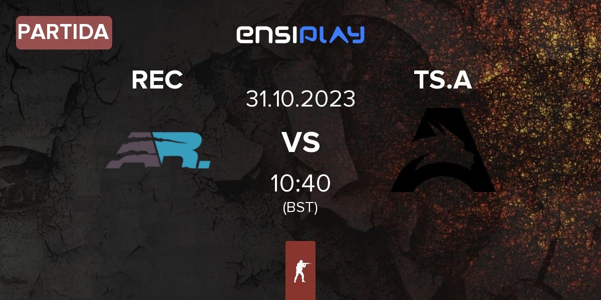 Partida Raptors Esports Club REC vs Team Spirit Academy TS.A | 31.10