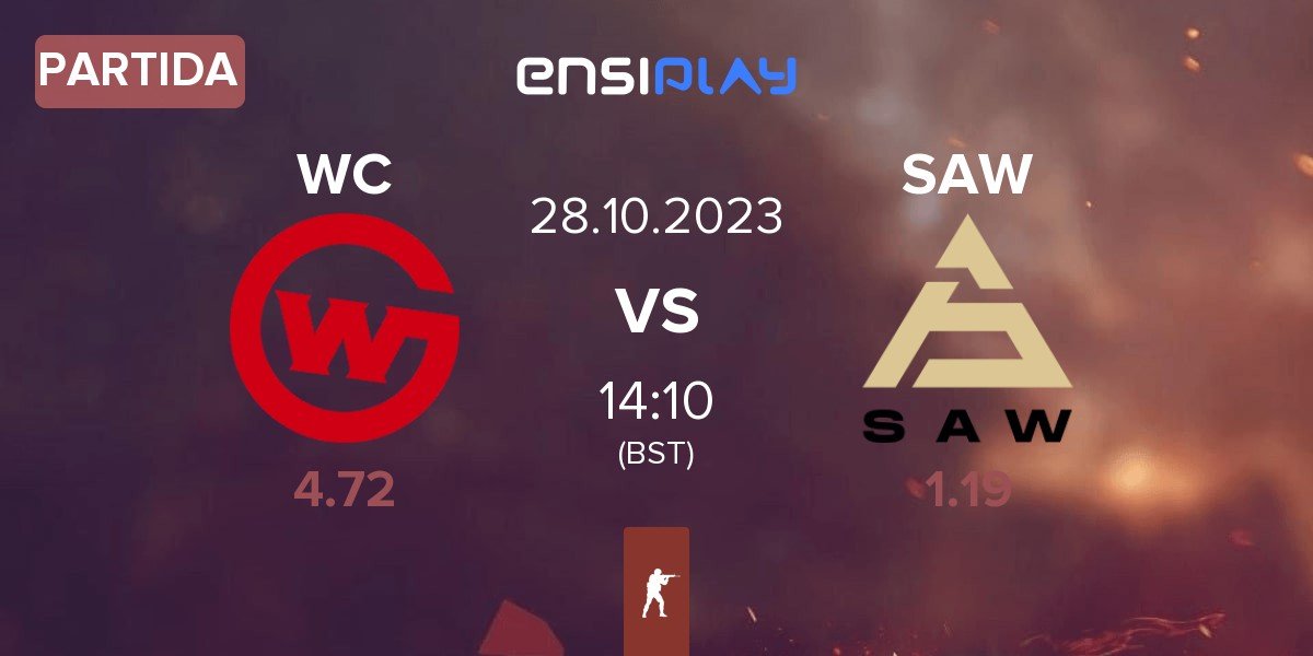 Partida Wildcard Gaming WC vs SAW | 28.10