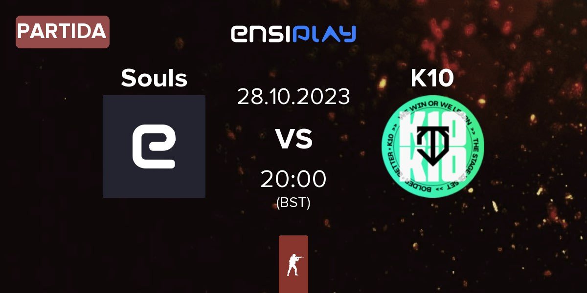 Partida Soul's Land Souls vs K10 | 28.10