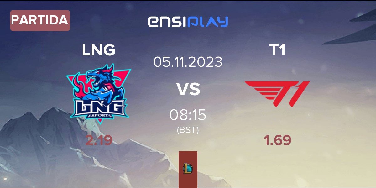 Partida LNG Esports LNG vs T1 | 05.11