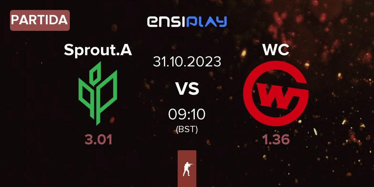 Partida Sprout Academy Sprout.A vs Wildcard Gaming WC | 31.10