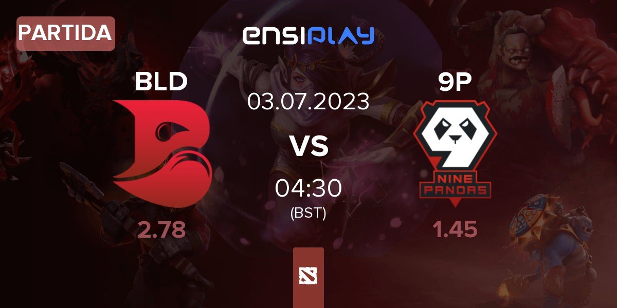 Partida Bleed Esports BLD vs 9Pandas 9P | 03.07