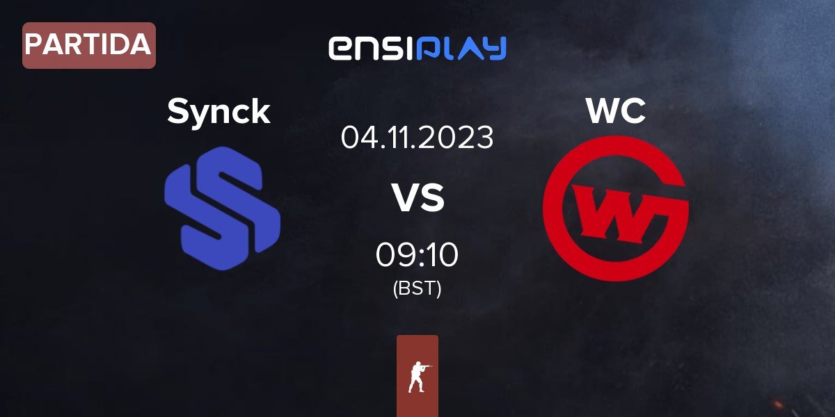 Partida Synck Esports Synck vs Wildcard Gaming WC | 04.11