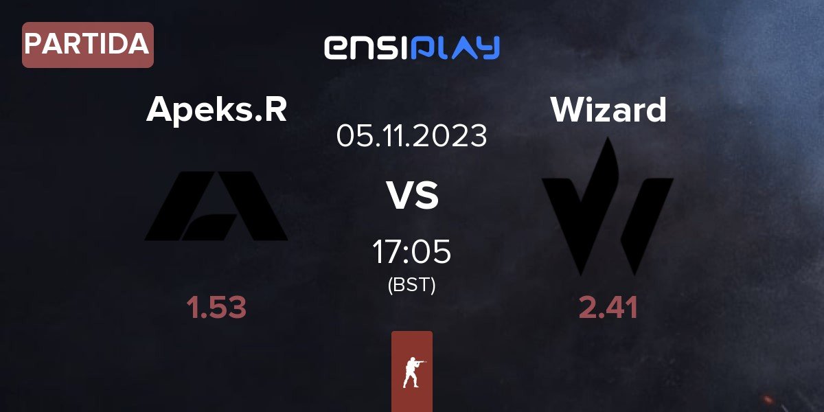 Partida Apeks Rebels Apeks.R vs Wizard esports Wizard | 05.11