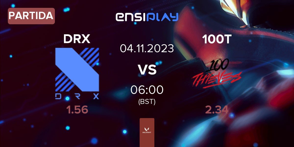 Partida DRX vs 100 Thieves 100T | 04.11