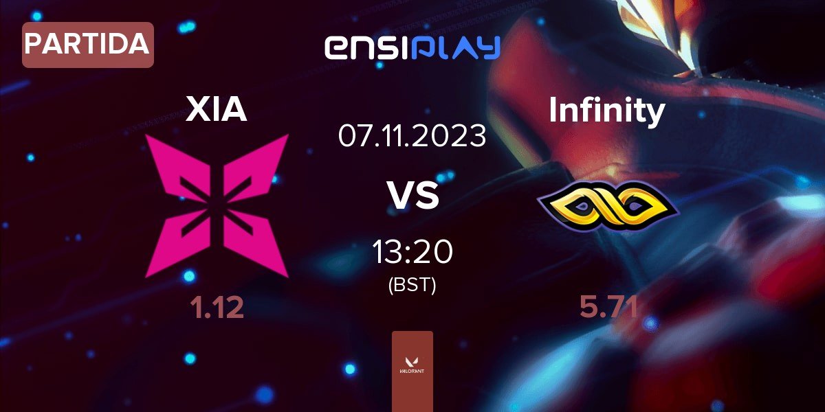 Partida XERXIA XIA vs The Infinity Esport Infinity | 07.11