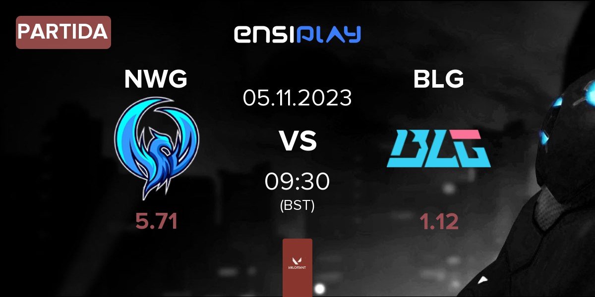 Partida Night Wings Gaming NWG vs Bilibili Gaming BLG | 05.11