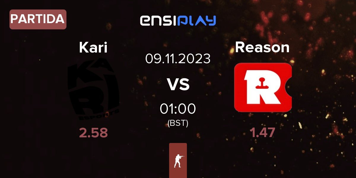 Partida Kari vs Reason Gaming Reason | 09.11