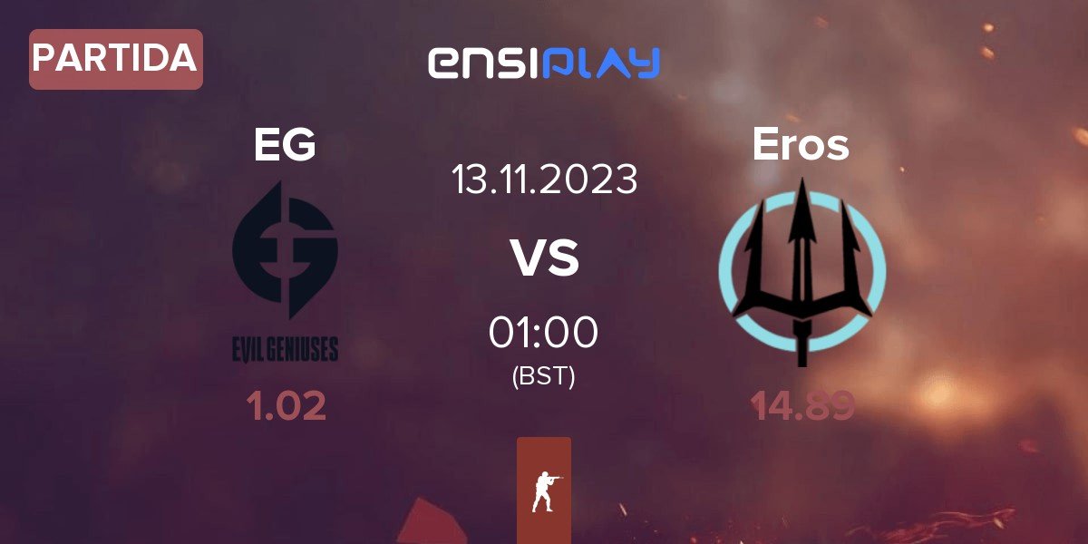 Partida Evil Geniuses EG vs Eros | 13.11