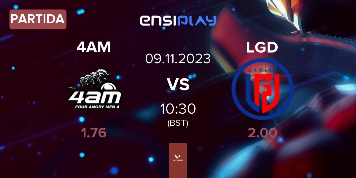 Partida Four Angry Men 4AM vs LGD Gaming LGD | 09.11