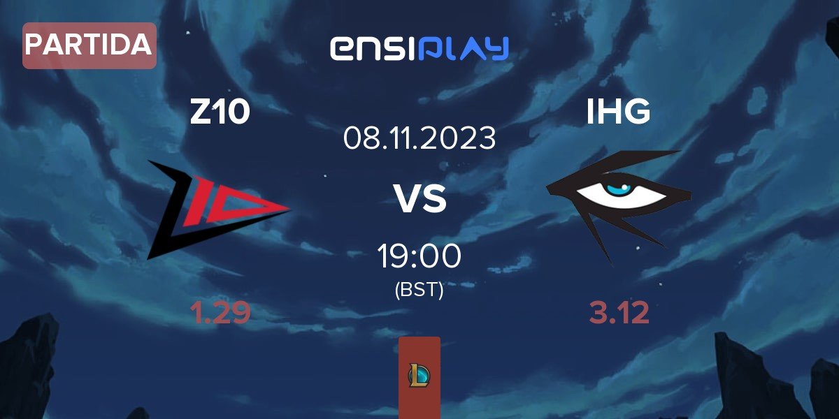 Partida Zero Tenacity Z10 vs Illuminar Gaming IHG | 08.11