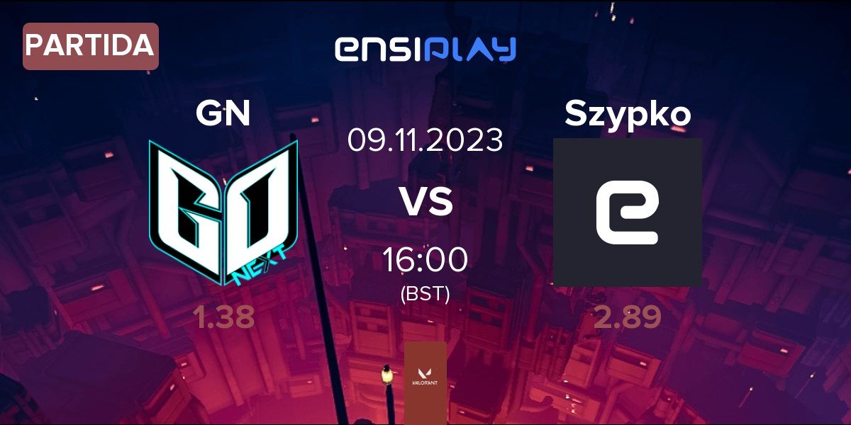 Partida GoNext Esports GN vs Szypko | 09.11