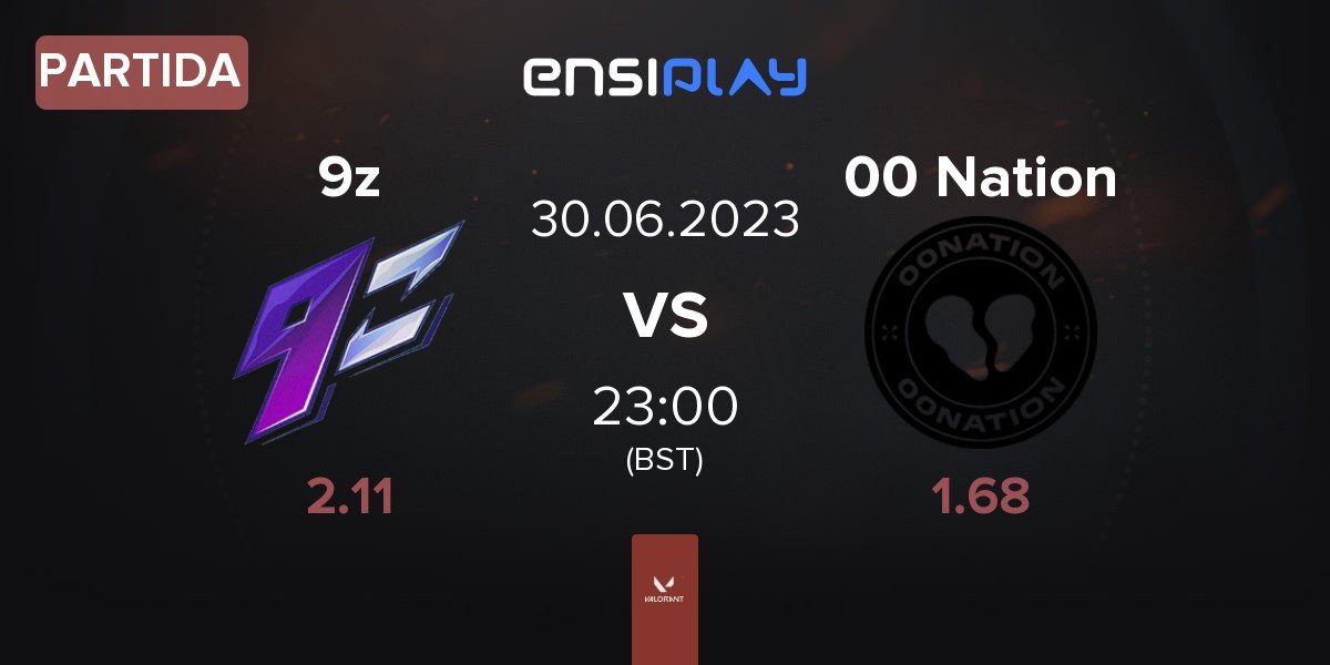 Partida 9z Team 9z vs 00 Nation | 30.06