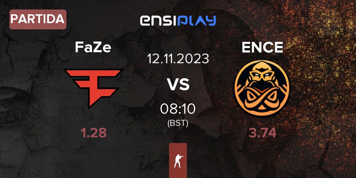 Partida FaZe Clan FaZe vs ENCE | 12.11