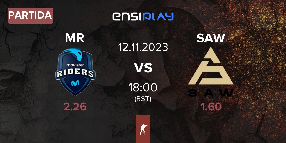 Partida Movistar Riders MR vs SAW | 12.11