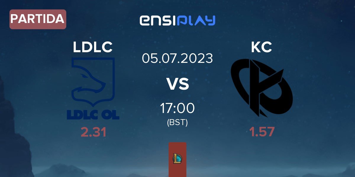 Partida LDLC OL LDLC vs Karmine Corp KC | 05.07