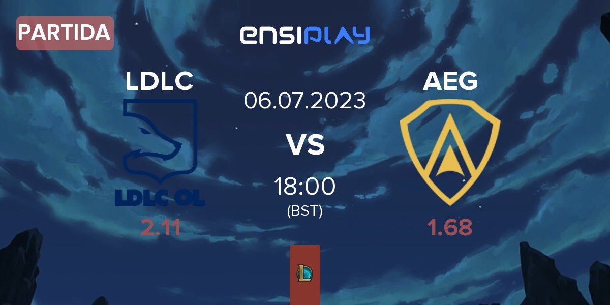 Partida LDLC OL LDLC vs Aegis AEG | 06.07