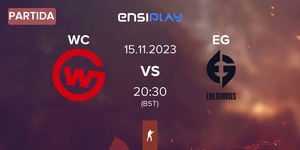 Partida Wildcard Gaming WC vs Evil Geniuses EG | 15.11