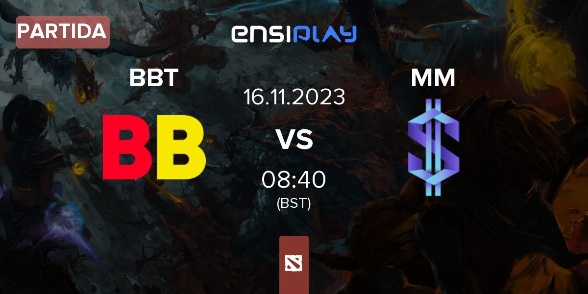 Partida BetBoom Team BBT vs MoneyMakers MM | 16.11