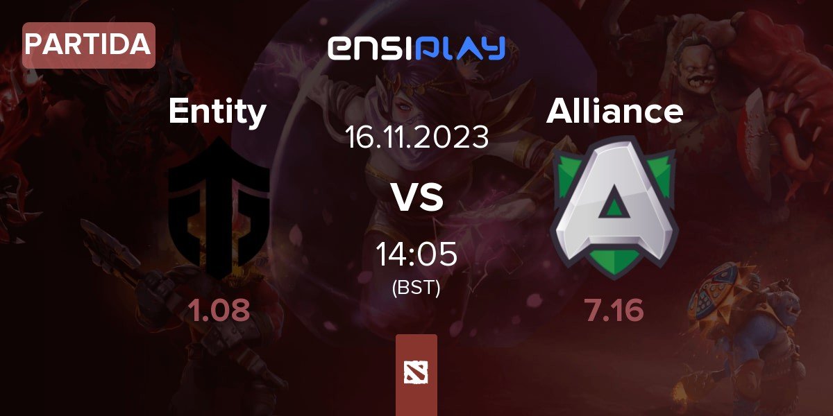 Partida Entity vs Alliance | 16.11