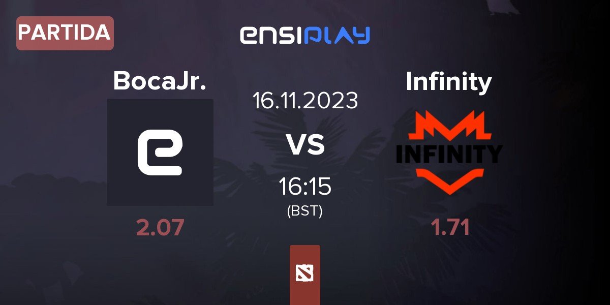 Partida BocaJuniors BocaJr. vs Infinity Esports Infinity | 16.11