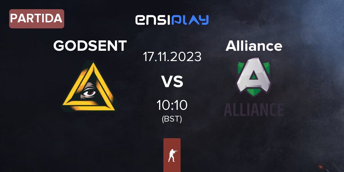 Partida GODSENT vs Alliance | 17.11