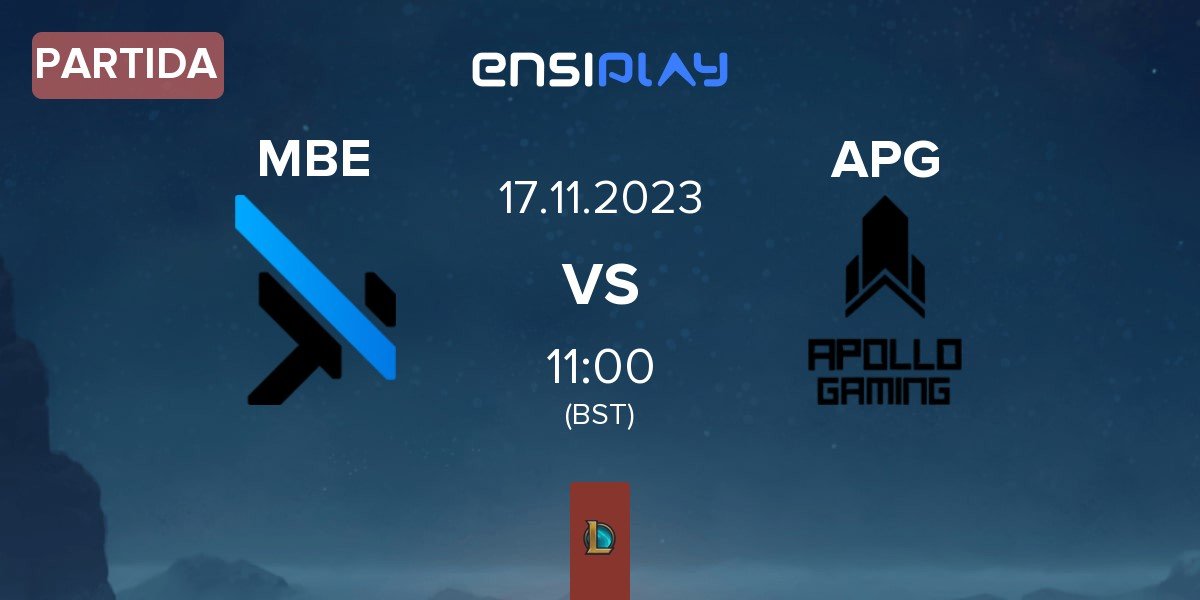 Partida MGN Box Esports MBE vs APOLLO GAMING APG | 17.11