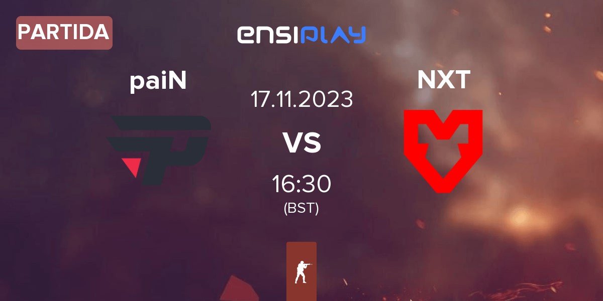 Partida paiN Gaming paiN vs MOUZ NXT NXT | 17.11