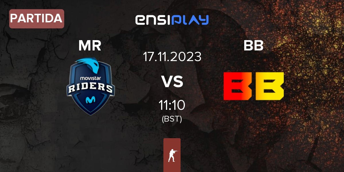 Partida Movistar Riders MR vs BetBoom BB | 17.11