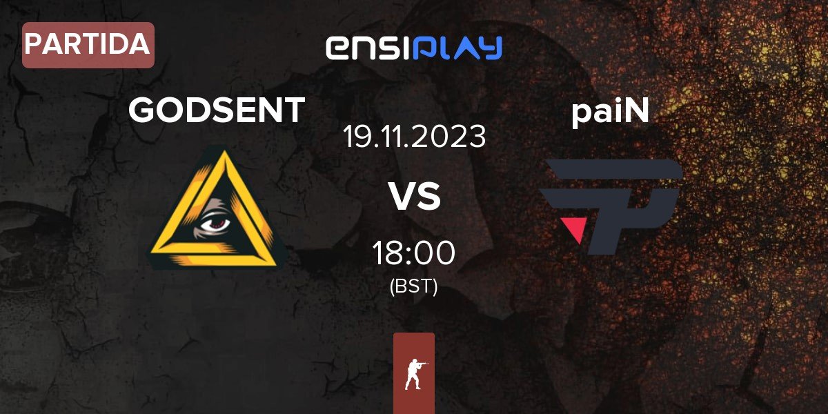 Partida GODSENT vs paiN Gaming paiN | 19.11