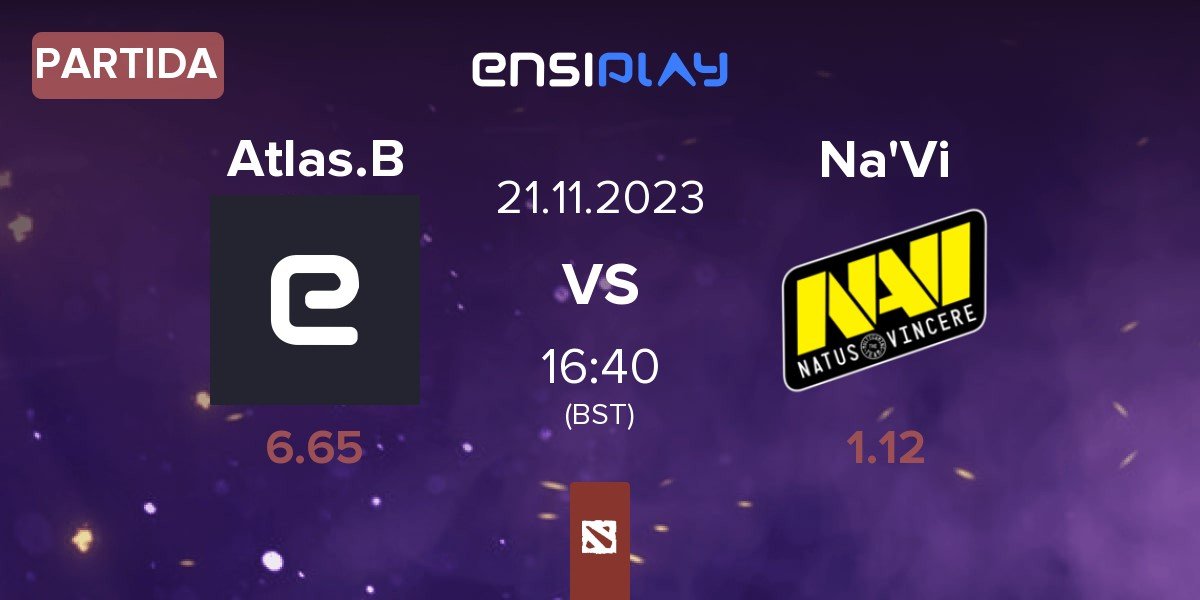 Partida Atlas Burden Atlas.B vs Natus Vincere Na'Vi | 21.11