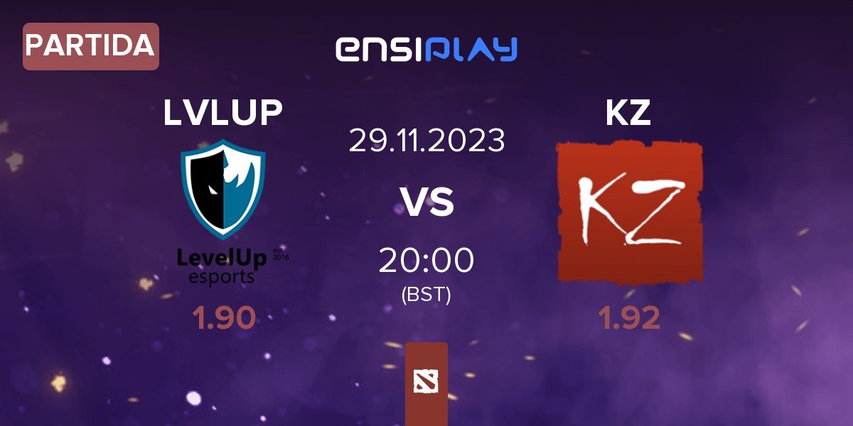 Partida Level UP LVLUP vs KZ TEAM KZ | 29.11