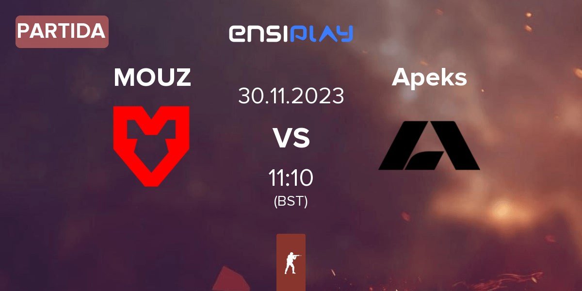 Partida MOUZ vs Apeks | 30.11