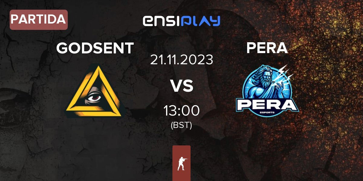 Partida GODSENT vs Pera Esports PERA | 21.11