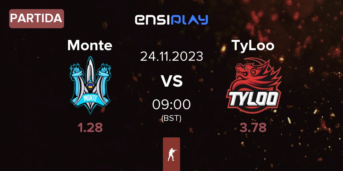 Partida Monte vs TyLoo | 24.11