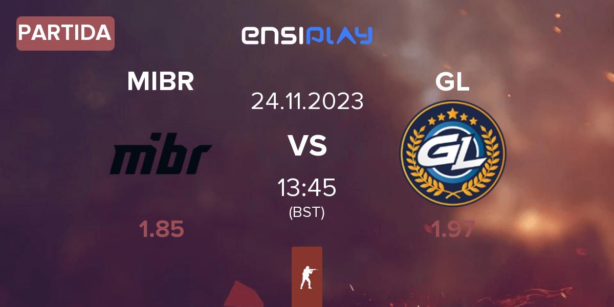 Partida Made in Brazil MIBR vs GamerLegion GL | 24.11