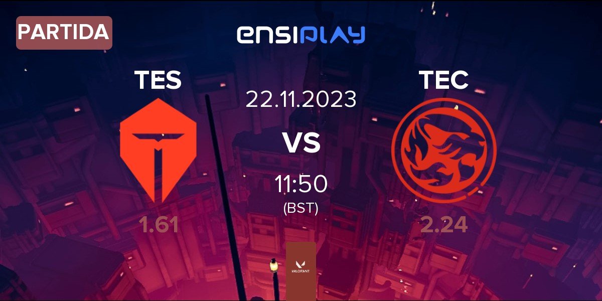 Partida Top Esports TES vs Titan Esports Club TEC | 22.11