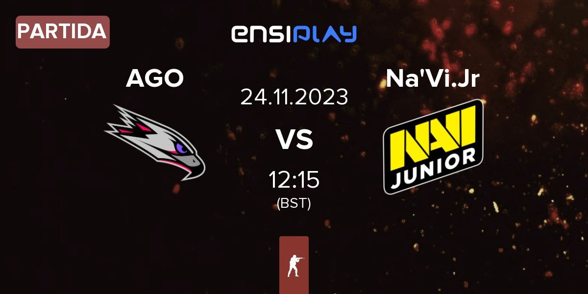 Partida AGO Esports AGO vs Natus Vincere Junior Na'Vi.Jr | 24.11