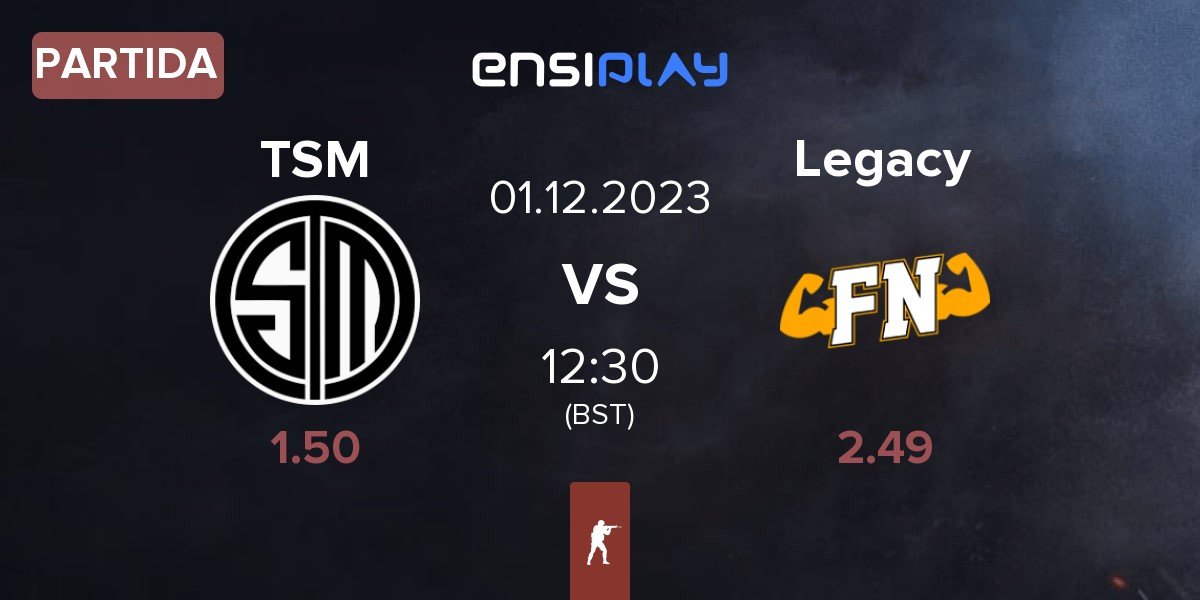 Partida TSM vs Legacy | 01.12