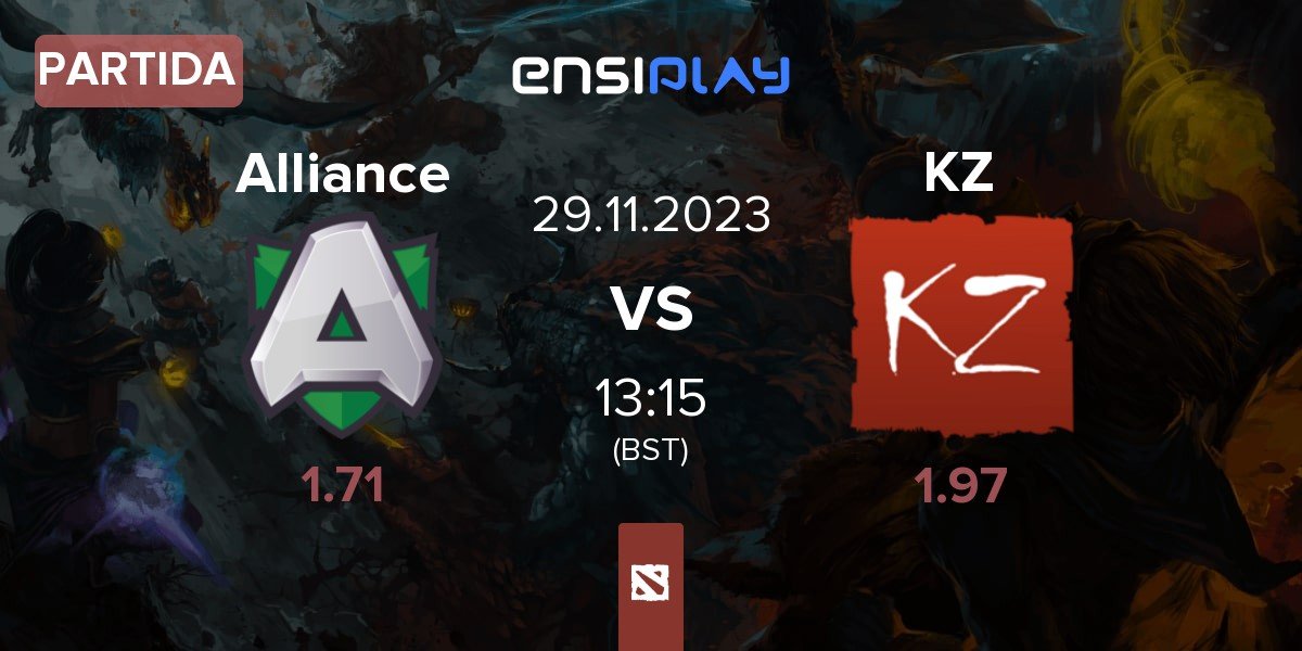 Partida Alliance vs KZ TEAM KZ | 29.11