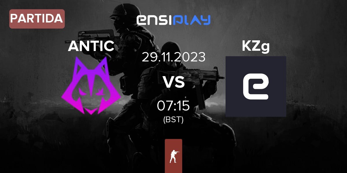 Partida Antic Esports ANTIC vs KZG KZg | 29.11