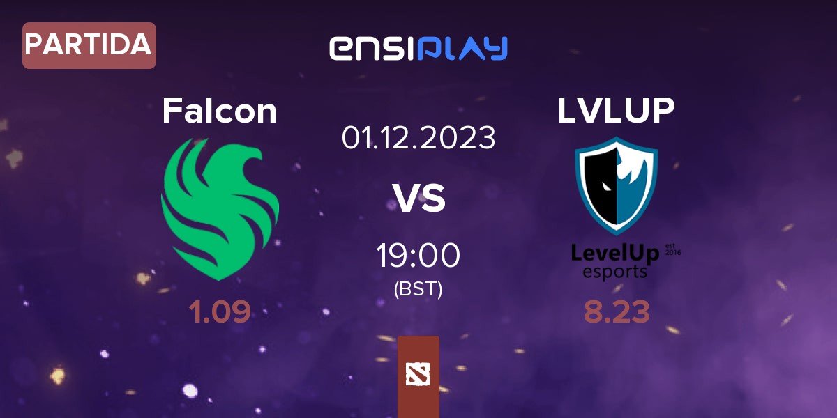 Partida Team Falcons Falcon vs Level UP LVLUP | 01.12