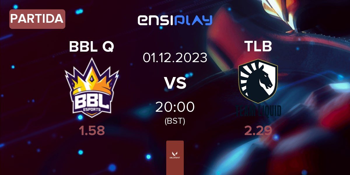 Partida BBL Queens BBL Q vs Team Liquid Brazil TL.BR | 01.12