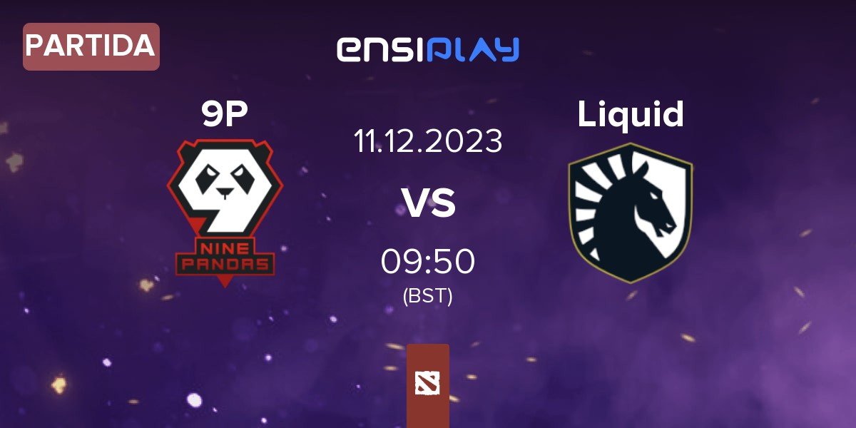 Partida 9Pandas 9P vs Team Liquid Liquid | 11.12