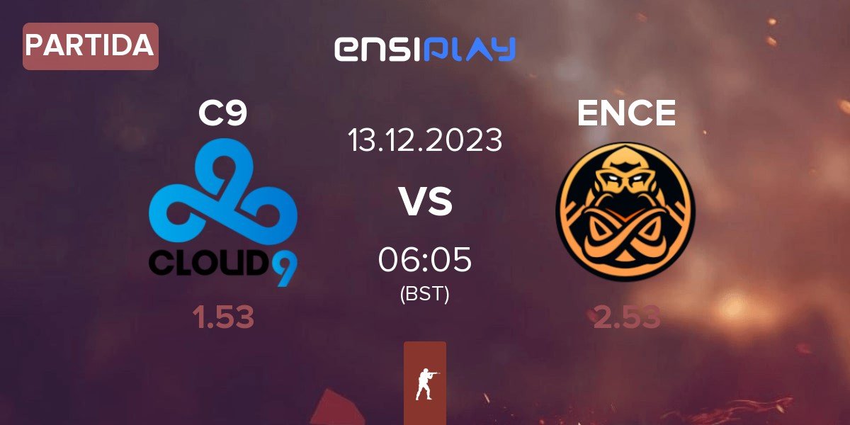 Partida Cloud9 C9 vs ENCE | 13.12