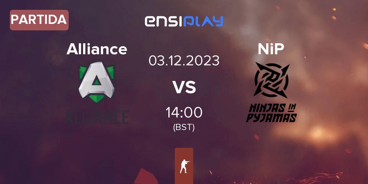 Partida Alliance vs Ninjas in Pyjamas NiP | 03.12